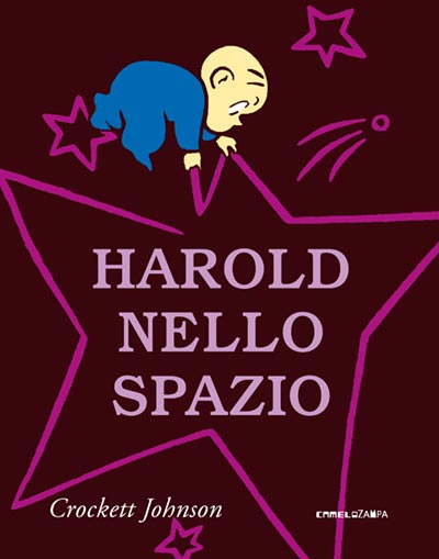 Copertina del libro "Harold nello spazio"